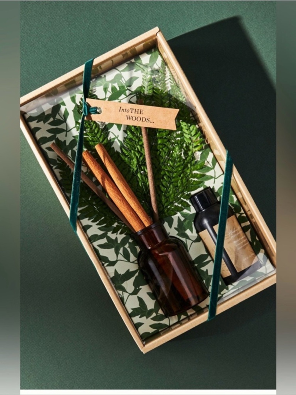 Anthropologie Botanical Bouquet Diffuser Set NIB